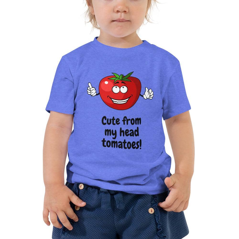 Head Tomatoes Toddler Short Sleeve Tee - Earth Rebirth