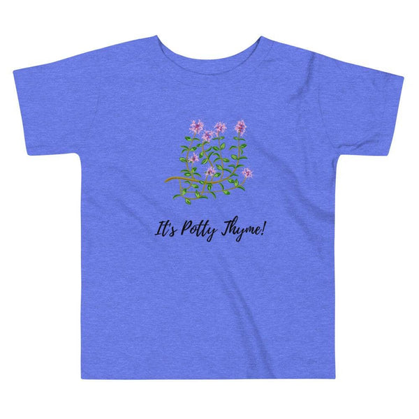 Potty Thyme Toddler Short Sleeve Tee - Earth Rebirth
