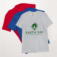 Earth Day Virtual Festival Microphone Short-Sleeve Unisex T-Shirt - Earth Rebirth