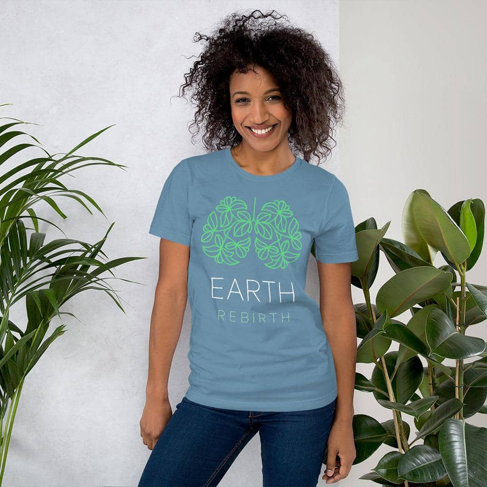 Lungs of Nature ER Short-Sleeve Unisex T-Shirt - Earth Rebirth