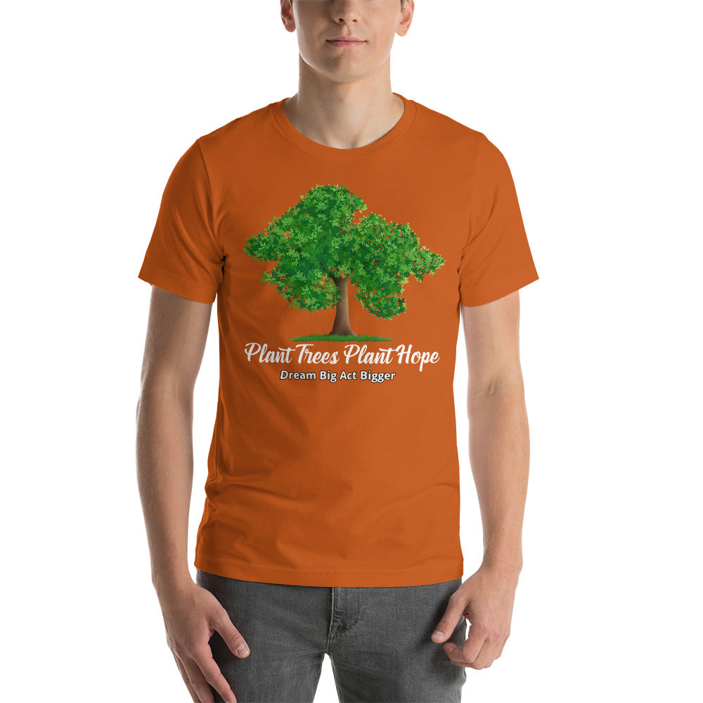 "Plant Hope" Short-Sleeve T-Shirt | Unisex T-Shirt | Earth Rebirth